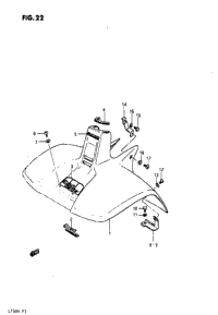 Front Fender (Model F/G)