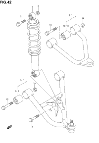 Suspension Arm (Model K2/K3/K4)