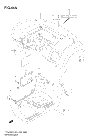 Rear Fender (Model K4/K5/K6/K7)
