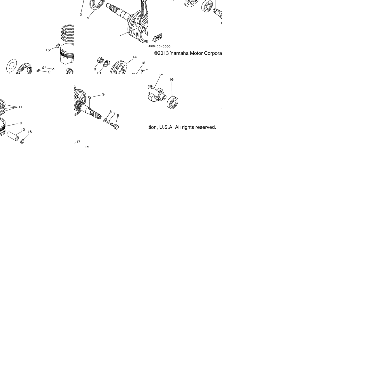 Crankshaft Piston