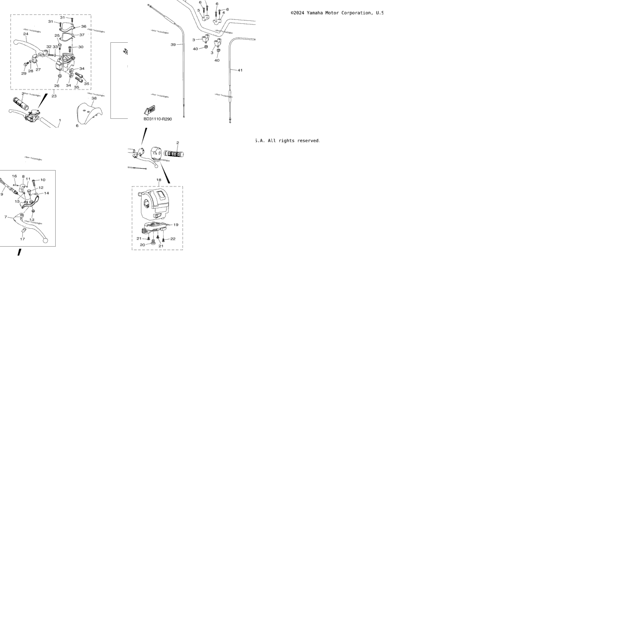 Steering Handle & Cable