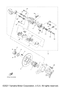 Rear Brake Caliper
