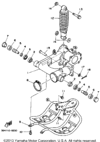 Swing Arm-Rear Shocks