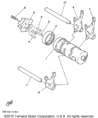Shift Cam - Shift Fork