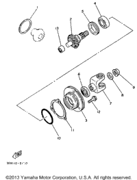 Middle Drive Gear