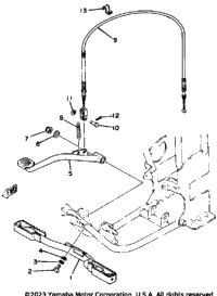 Footrest Yt125g