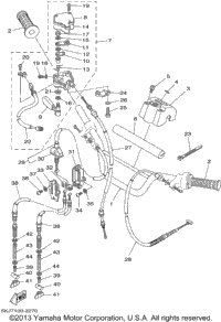 Steering Handle Cable