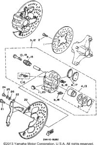 Front Brake Caliper