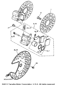 Front Brake Caliper