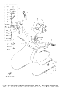 Steering Handle Cable