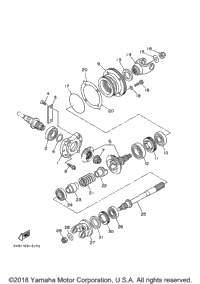 Middle Drive Gear