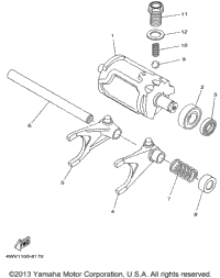 Shift Cam Fork
