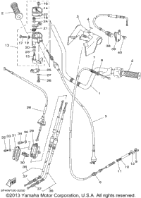 Steering Handle Cable