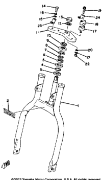 Front Fork Yt125g