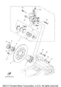 Rear Brake Caliper