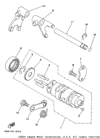 Shift Cam - Shift Fork
