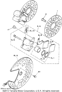 Front Brake Caliper