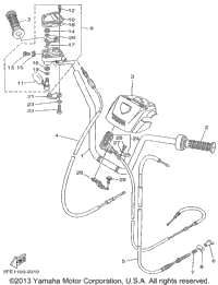 Steering Handle Cable