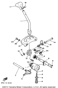 Shift Cam Fork