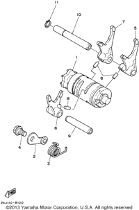Shift Cam Fork