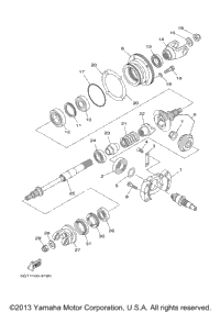 Middle Drive Gear