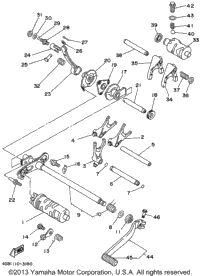 Shift Cam Shift Fork