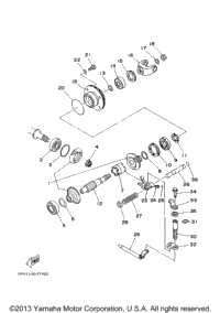 Middle Drive Gear
