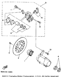 Rear Brake Caliper