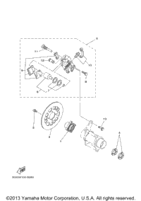Rear Brake Caliper