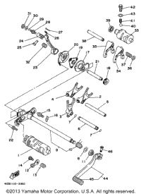 Shift Cam - Shift Fork
