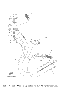 Steering Handle Cable