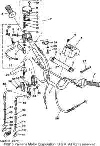Steering Handle Cable