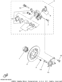 Rear Brake Caliper