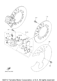 Front Brake Caliper