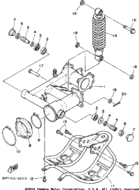 Swing Arm-Rear Shock