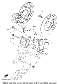 Front Brake Caliper