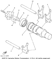 Shift Cam Fork