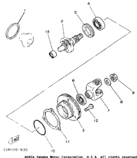 Middle Drive Gear