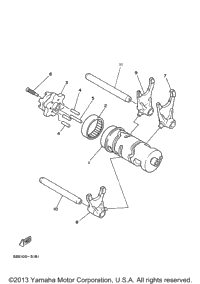 Shift Cam Fork