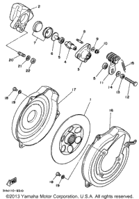 Rear Brake Caliper