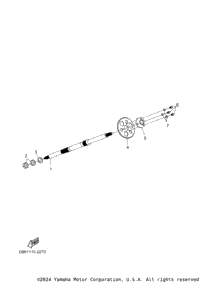 Rear Wheel Axle
