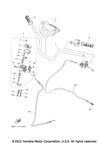 Steering Handle Cable