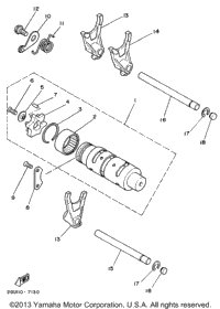 Shift Cam Shift Fork