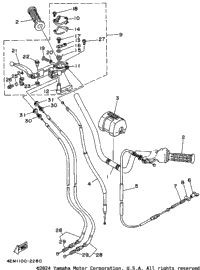Steering Handle - Cable