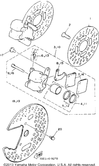 Front Brake Caliper