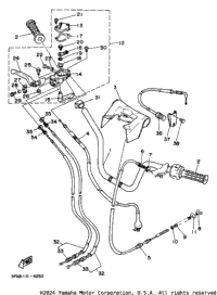 Steering Handle - Cable