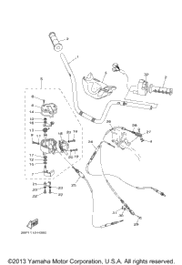 Steering Handle Cable