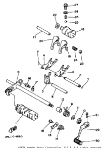 Shift Cam Fork