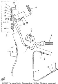 Handlebar - Cable