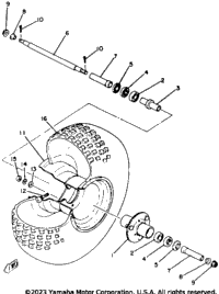 Front Wheel Yt125g - H - J
